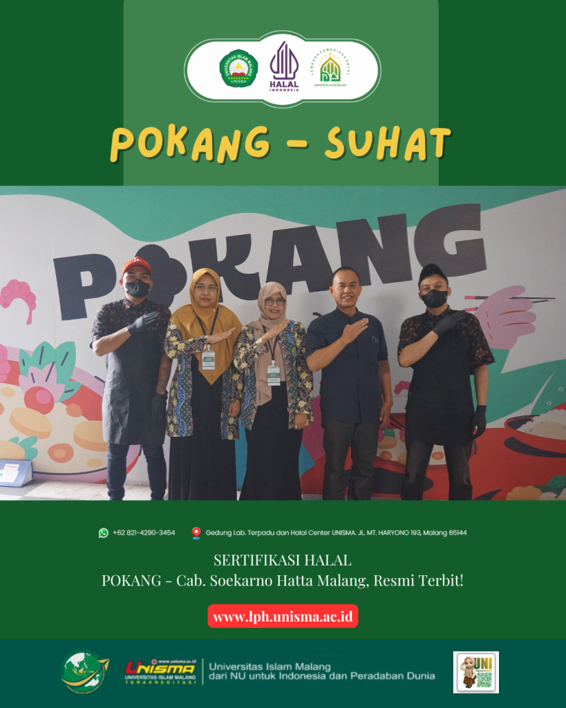 sertifikat halal pokang